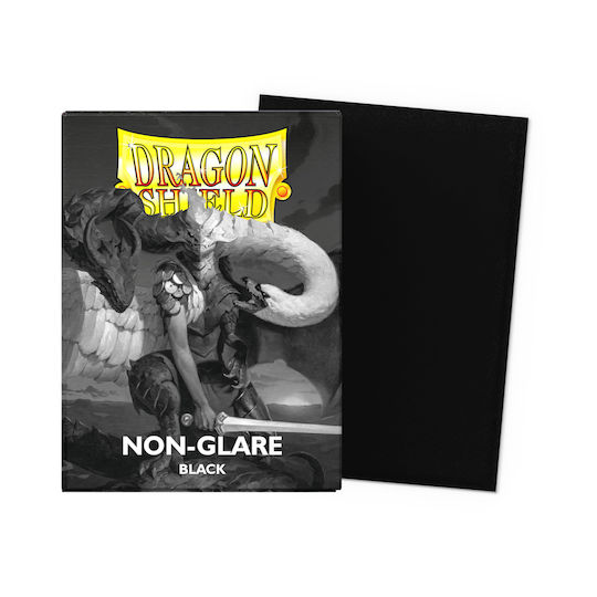 Dragon Shield Matte Card Sleeves Standard Size 100τμχ Μαύρες