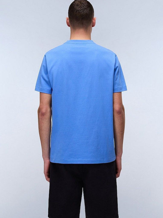 Napapijri S-box Short Sleeve Blouse Ultramarine