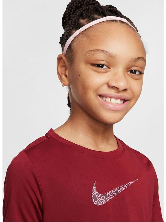 Kids' T-shirt Dri-Fit Red One Classic