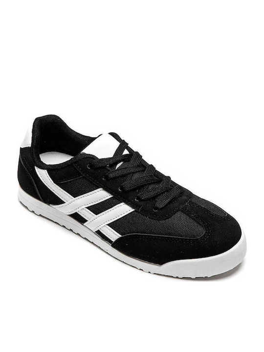 Μαύρα Retro Sneakers Κλασικές Γραμμές