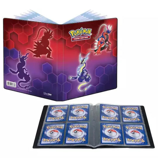 Pokemon Koraidon Miraidon Pokemon Binder 4-Pocket Standard Size