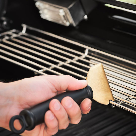 Răzuitor pentru curățarea grătarului Rosle Ideal Grill Griddle Plancha Negru