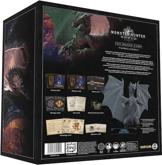 Game Expansion Επέκταση Monster Hunter World: The Board Game - Kushala Daora for 2-4 Players 14+ Years Old (EN) Steamforged Games