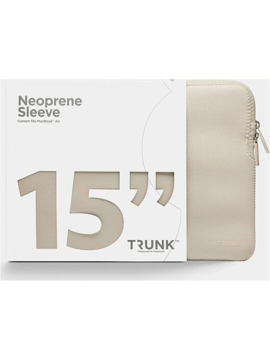 Trunk Θήκη για Laptop 15" σε Μπεζ χρώμα