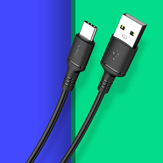 Kakusiga Kakusiga USB 2.0 Cable USB-C Male - USB-A Black 2m