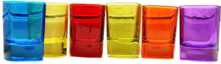 Pahare de shot din Sticlă 55ml 6buc