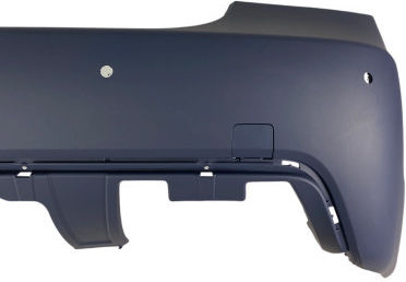 Rear Bumper BMW E60 Sedan 2003-2007 M Pack Design Parktronic Openings 24mm