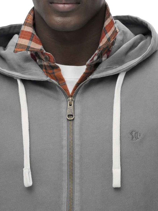 Superdry Gray with Hood