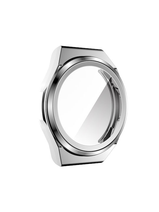 Κάλυψη Θήκη Σιλικόνης σε Ασημί χρώμα για Huawei Watch GT Runner Κάλυψη Θήκη Σιλικόνης σε Ασημί χρώμα για Huawei Watch GT Runner