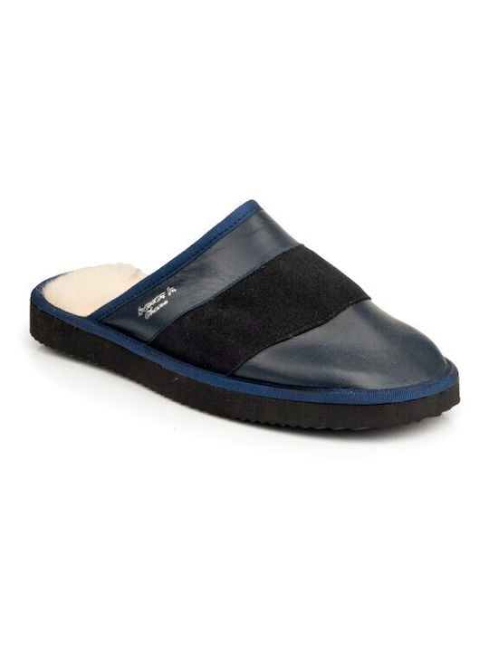 Boxer Slippers Blue