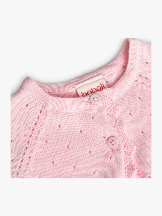 Παιδικό Μπολερό Ροζ Knitwear