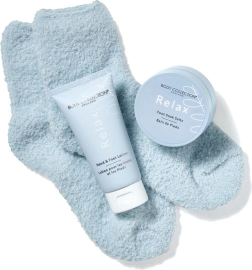 Body Collection Relax Feet Treats Skin Care Set for Moisturizing 3pcs