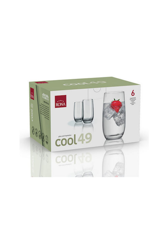 Rona Set of Glasses for White and Red Wine made of Crystal Stemmed 30pcs