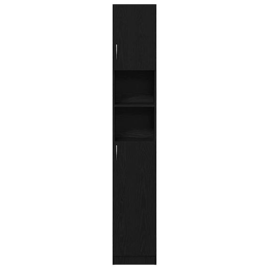 vidaXL Στήλη Μπάνιου Δαπέδου Μ32xΒ25.5xΥ190cm Δρυς