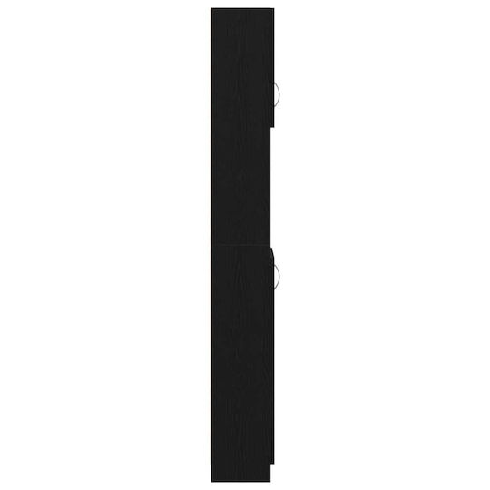 vidaXL Στήλη Μπάνιου Δαπέδου Μ32xΒ25.5xΥ190cm Δρυς