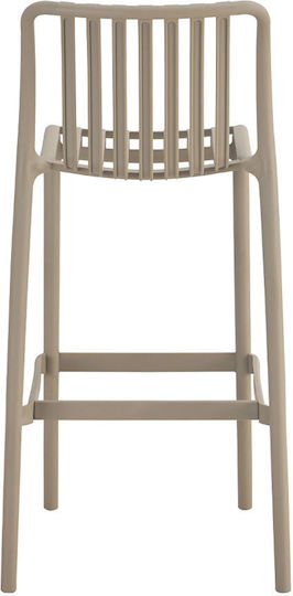 Табуретка За външна употреба от Полипропилен Sticky Latte 1бр 47x38x103.5см