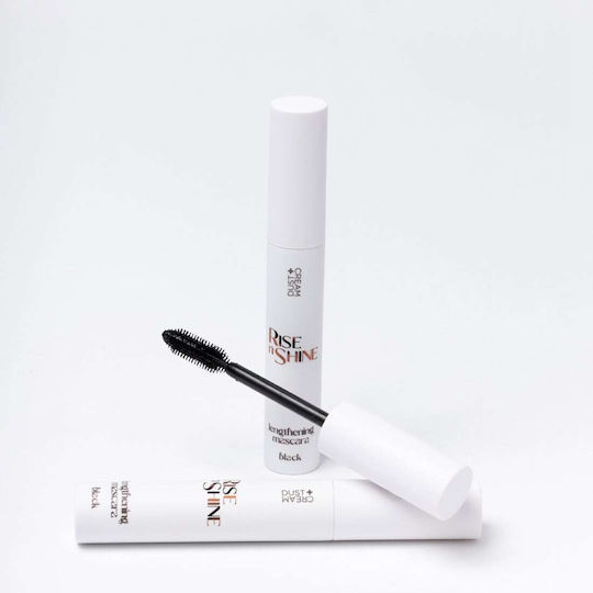 Dust+Cream Rise N Shine Mascara for Length Black 8ml