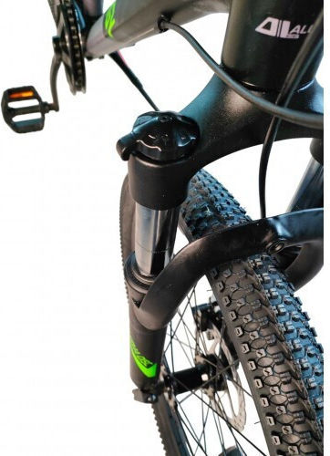 Energy Enigma 24" 2025 Μαύρο Mountain Bike με Ταχύτητες και Μηχανικά Δισκόφρενα