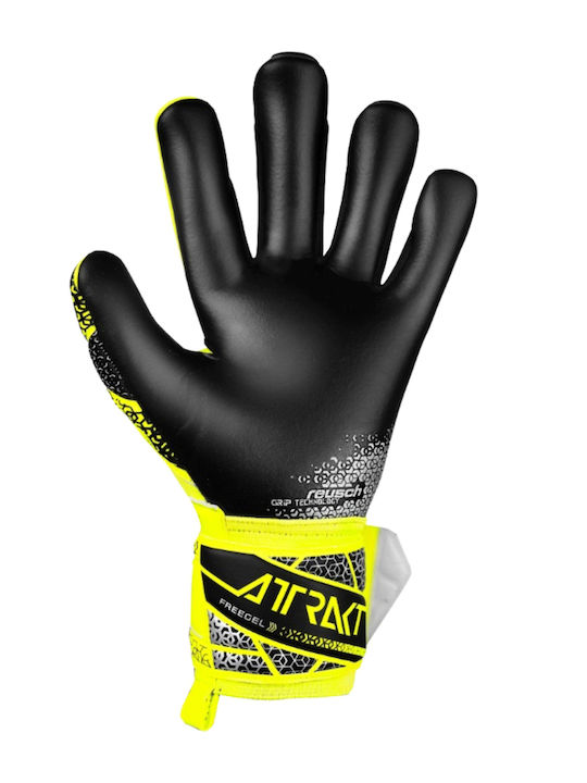 Reusch Attrakt Freegel Γάντια Τερματοφύλακα Ενηλίκων Κίτρινα