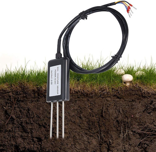 Abs 0-10v 2-in-1 Soil Temperature Humidity Sensor Soil Moisture Sensor Transmitter