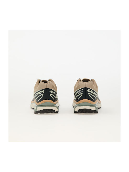 Xt-6 Sport Shoes Trail Running Oxford Tan / Carbon / Clearly Aqua