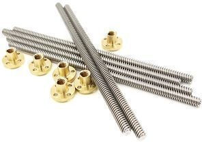 T8x350mm Trapezoidal Lead Screw Brass Nut