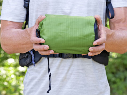 Bestway Single Camping Sleeping Mat 188x58.5cm Thickness 6.5cm in Green color