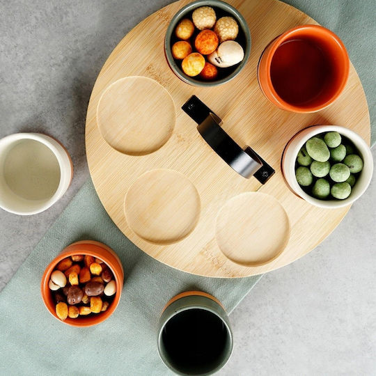 Excellent Houseware Serveware Wooden Multicolour 80ml