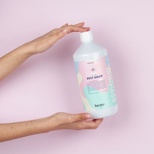 Kerzon Petit Grain Lichid Detergent pentru Sensibil & Culori Haine 1lt (30 Cupe de măsurare)