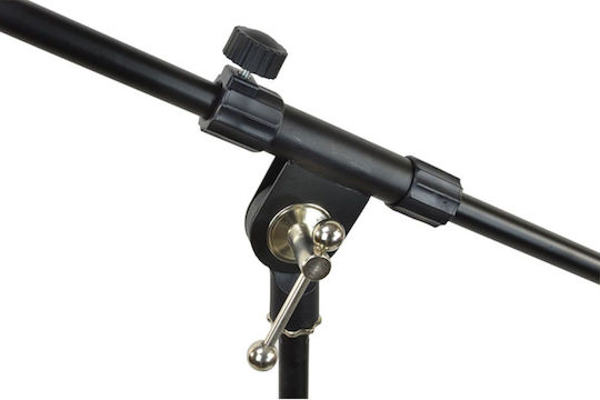 Cobra Adjustable Boom Mic Stand Foldable Tripod Base 1020 1560mm Crane Microphone Tripod Base Ideal for Musicians Singers Etc Cms-29b