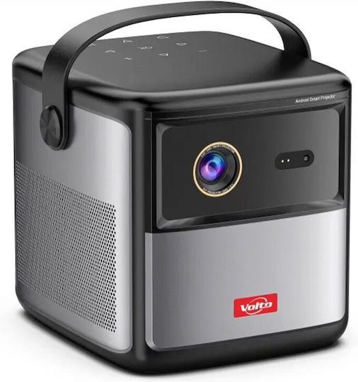 Volto Mini 3D Projector DLP (DMD) Full HD LED Lamp with Wi-Fi and Built-in Speakers Gray