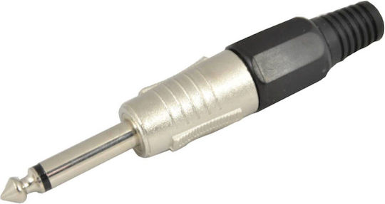 Cobra 1/4" Mono Male Jack 6.35mm Plug Mono 1/4" Male Plug 6.3mm Connector Ckx-006