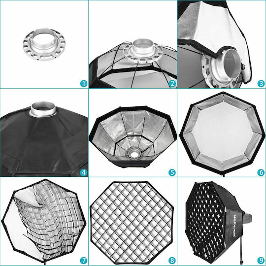 Neewer 80 X 80cm Octagon Flash Softbox 10079162
