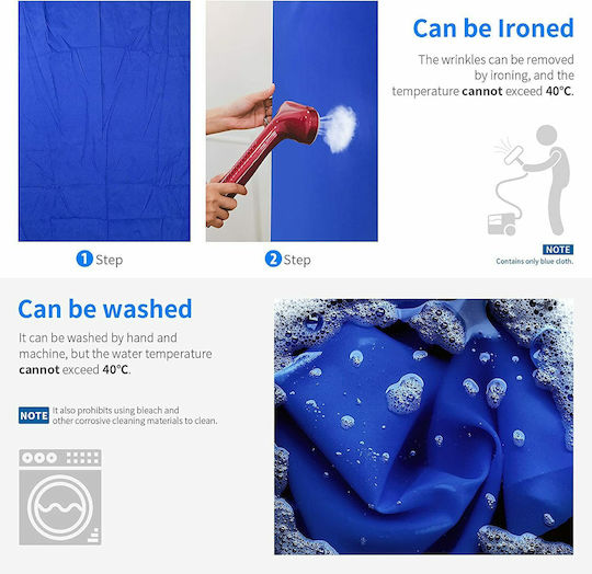 Neewer Collapsible Backdrop Background-blue 1.8 X 2.8m 10084197