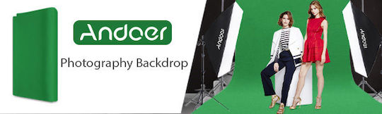 Neewer Photography Backdrop Fabric 300x300cm Green
