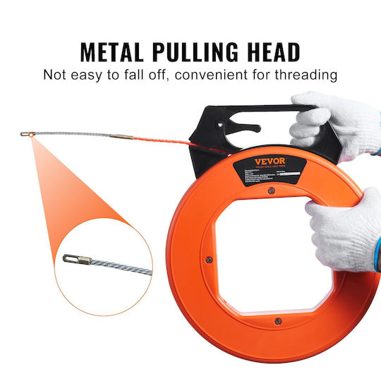 Vevor Electrician Fish Tape in Carrier 4.5mm/1m
