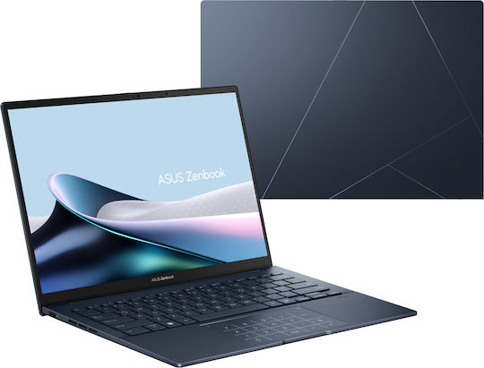 Asus Zenbook S 14 OLED UX3405CA-PZ412X 14" Touchscreen 120Hz (Kern Ultra 9-185H/32GB/1TB SSD/W11 Pro) Ponder Blue (US Tastatur)