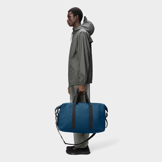 Rains Hilo Weekend Bag W3 Сак Вояж 37лт Син Текстилен Д52xШ26xВ27см.