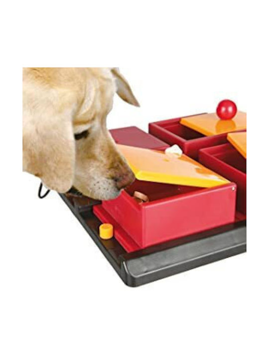 Trixie Dog Poker Game Fun Toy for Dogs of All Ages Book Tips & Instructions to Train Your Dog Difficulty Level 2 Medium