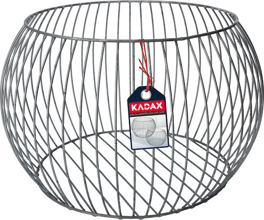 Kadax Ghiveci Metalic Argintiu