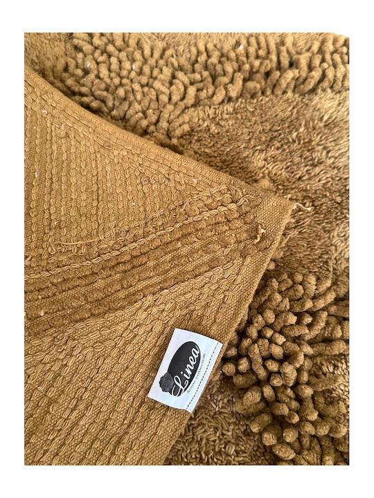 Linea Home Bath Mat Cotton LH2044078 Brown 50x80cm