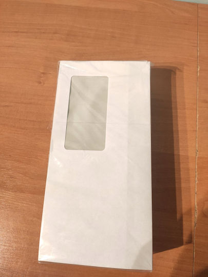 Herlitz Set от Пликове Кореспонденция 100бр в Бял Цвят