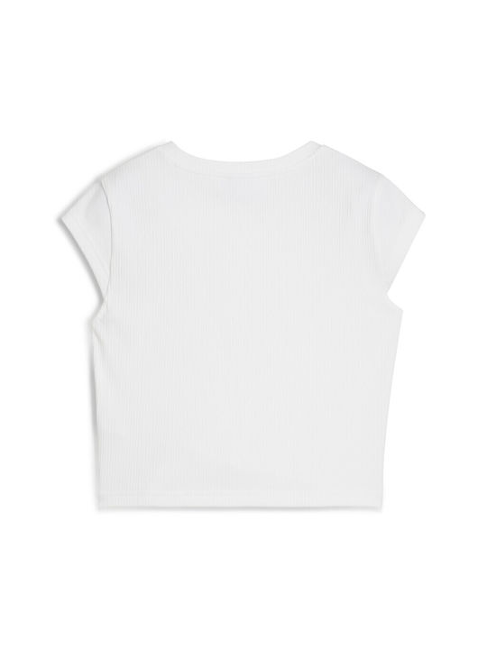 Puma Women's Blouse Short Sleeve White