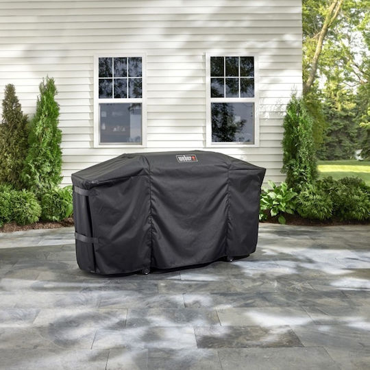 Weber Premium Капак за Грил Черен от Полиестер с UV Защита