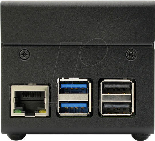 Housing Raspberry Pi 5 + Hats Heat Sink Aluminum Black