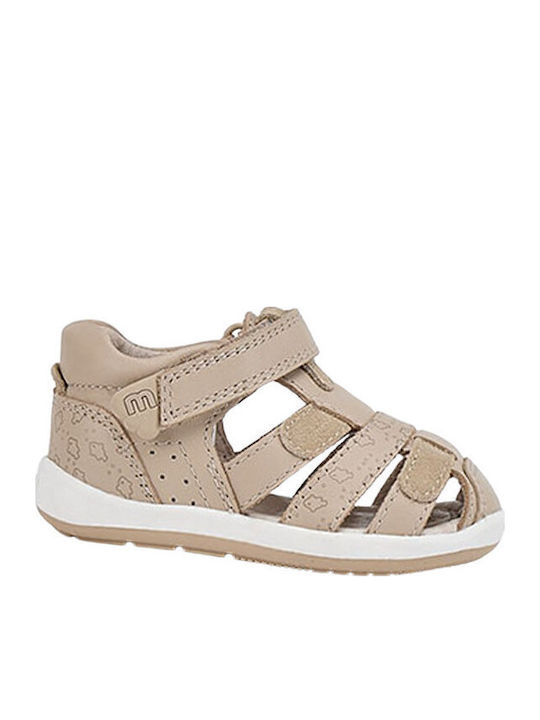 Sandaletten Beige