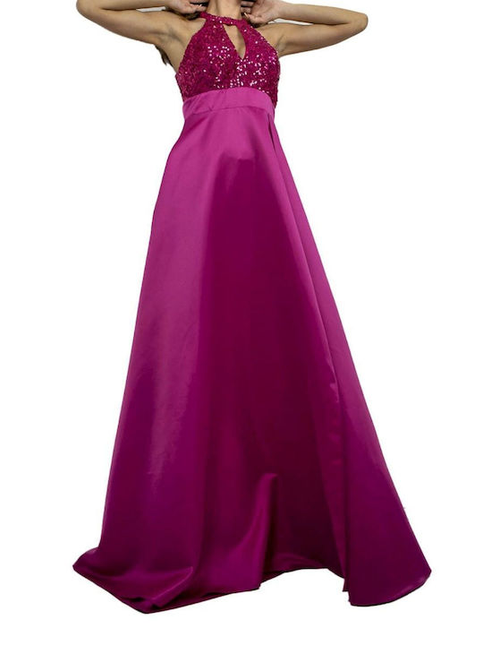 Bellona Dress for Wedding / Baptism Fuchsia