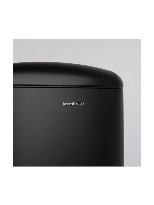Les Collectors Waste Bin Waste made of Stainless Steel with Pedal Black 40lt 1pcs