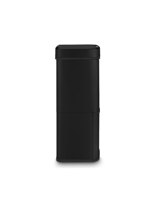 Les Collectors Waste Bin Waste made of Stainless Steel with Photocell Black 72lt 1pcs