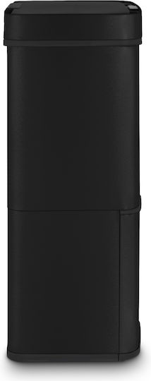 Les Collectors Les Collectors Mülleimer aus Inox mit Sensor Schwarz 72lt
